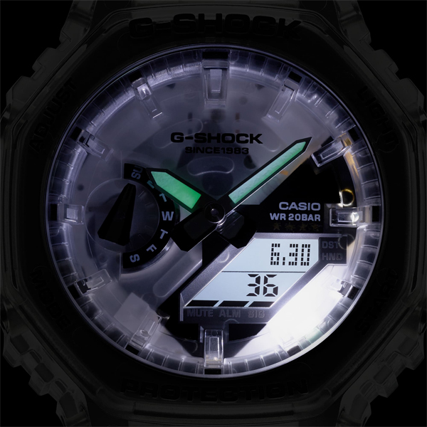 G-SHOCK GA-2140RX-7AJR 腕時計 メンズ 40周年記念 クリアリミックス スケルトン カシオ 国内正規品｜g-supply｜03