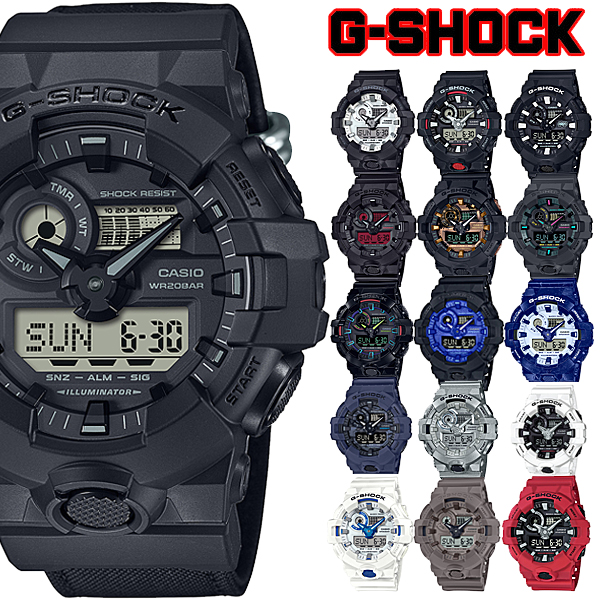 G-SHOCK G�V���b�N �W�[�V���b�N �J�V�I CASIO �A�i�f�W �r���v �t�A���C�O���f��  GA-700WD-1A GA-700BCE-1A GA-700-1A GA-700EH-1A GA-700BBR-1A GA-700RC-1A