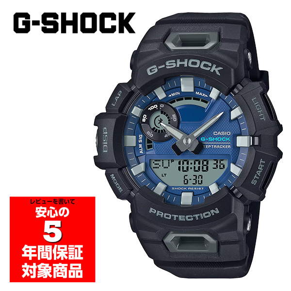 G-SHOCK GBA-900CB-1A 腕時計 メンズ アナログ デジタル ブラック ブルー G-SQUAD スマホ連動 ジーショック カシオ 逆輸入海外モデル