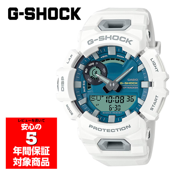 Yahoo! Yahoo!ショッピング(ヤフー ショッピング)G-SHOCK GBA-900CB-7A 腕時計 メンズ アナログ デジタル ホワイト ブルー G-SQUAD スマホ連動 ジーショック カシオ 逆輸入海外モデル