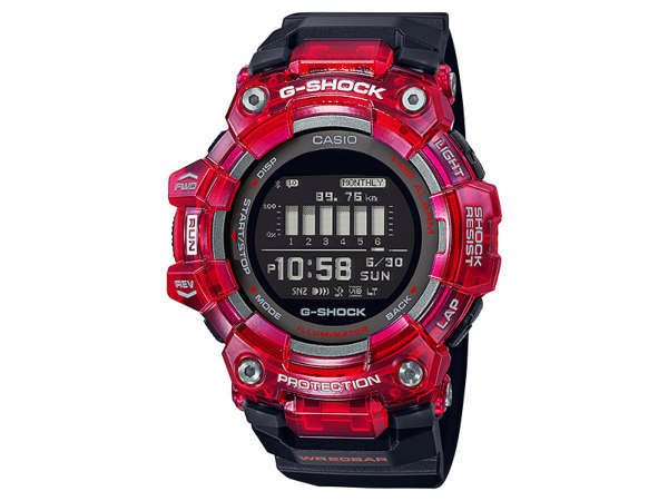 G-SHOCK G-SQUAD GBD-100SM-4A1JF モバイルリンク 歩数計 GPS