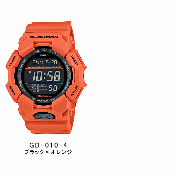G-SHOCK GD-010 メンズ 腕時計 デジタル カシオ 国内モデル 海外モデル