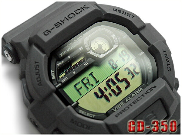 G-SHOCK CASIO GD-350-8 腕時計 メンズ デジタル グレー カシオ