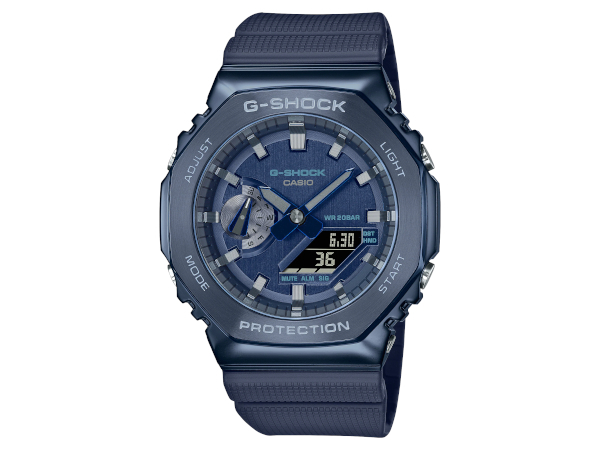 G-SHOCK GM-2100N-2A メンズ 腕時計 アナデジ ブルー メタル G