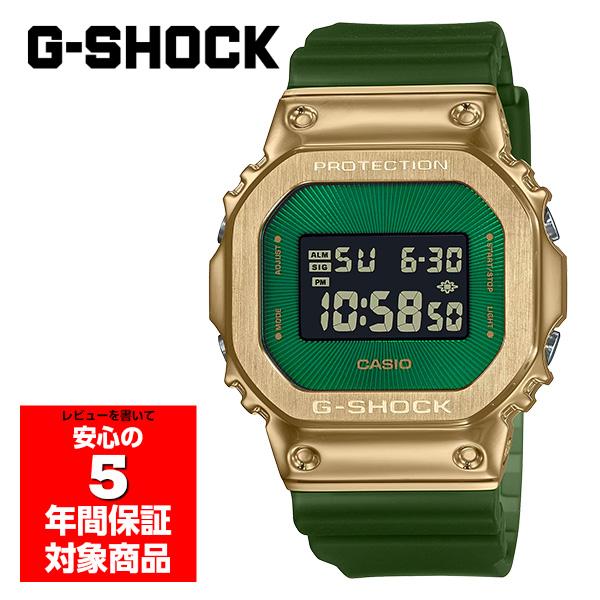 G-SHOCK GM-5600CL-3DR 腕時計 メンズ クラッシーオフロードシリーズ メタル グリーン ゴールド カシオ 逆輸入海外モデル｜g-supply