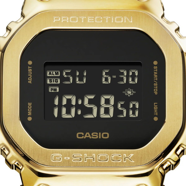G-SHOCK GM-5600G-9 腕時計 メンズ デジタル ゴールド ブラック