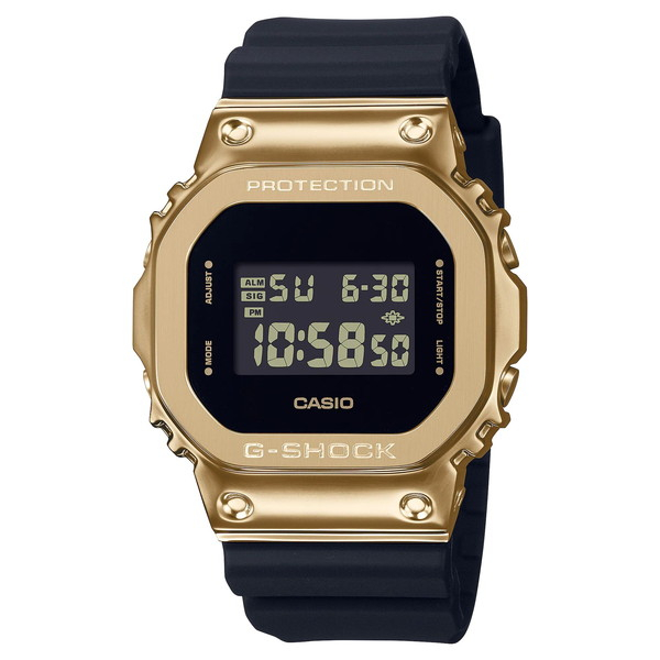 G-SHOCK GM-5600G-9JF メンズ腕時計 デジタル ブラック ゴールド