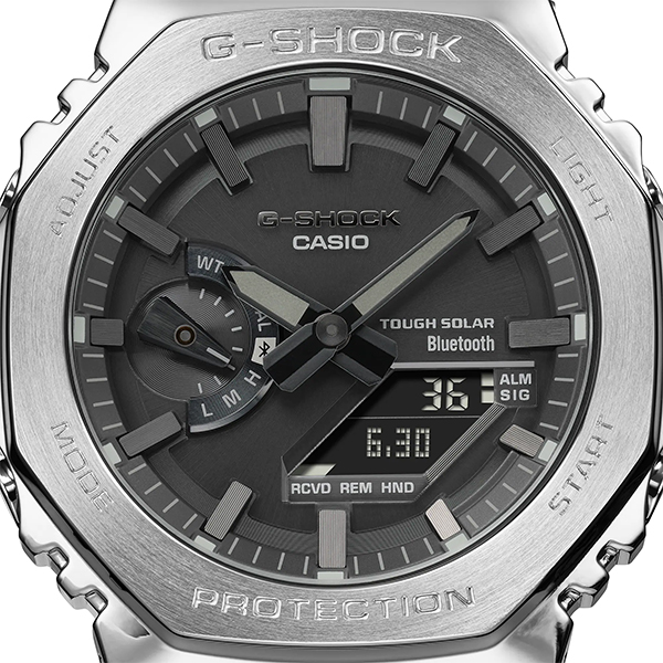 G-SHOCK GM-B2100D-1AJF ソーラー スマホ連動 フルメタル メンズ