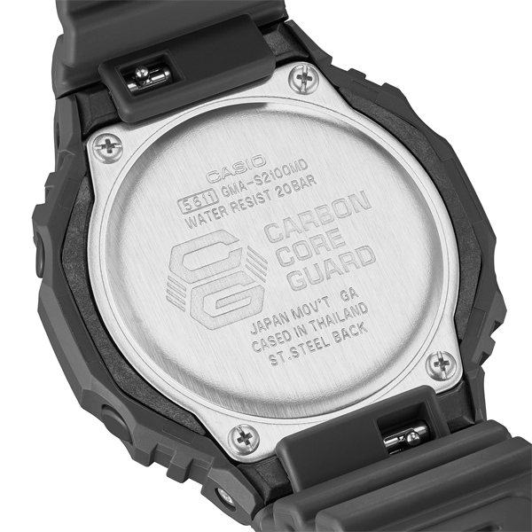 G-SHOCK GMA-S2100MD-1AJF 腕時計 ユニセックス ブラック ピンクゴールド カシオ 国内正規品｜g-supply｜03