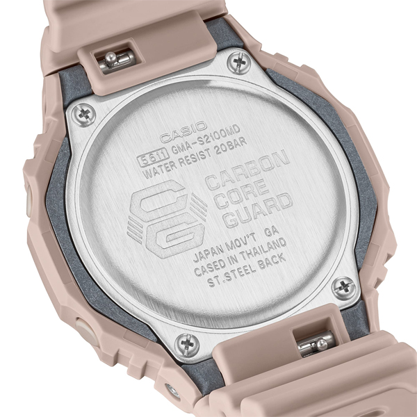 G-SHOCK GMA-S2100MD-4AJF 腕時計 ユニセックス ピンクベージュ ピンク
