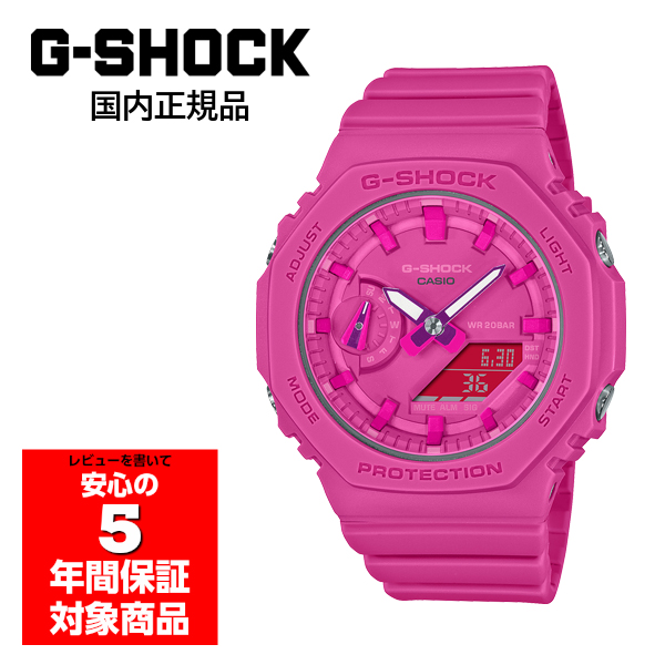 G-SHOCK GMA-S2100P-4AJR 腕時計 ユニセックス オクタゴン ピンク カシオ 国内正規品