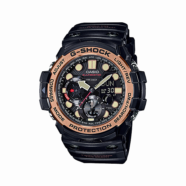 G-SHOCK CASIO メンズ 腕時計 ガルフマスター ツインセンサー搭載 