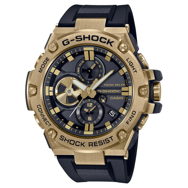 G-SHOCK G-STEEL GST-B100GB-1A9JF ソーラー 腕時計 メンズ アナログ 