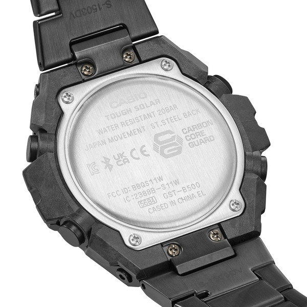 G-SHOCK GST-B500 デジアナ　ジーショック　メンズ腕時計　ソーラー G-SHOCK GST-B500BD-1A G-STEEL ソーラー スマホ連動 デジアナ メンズ
