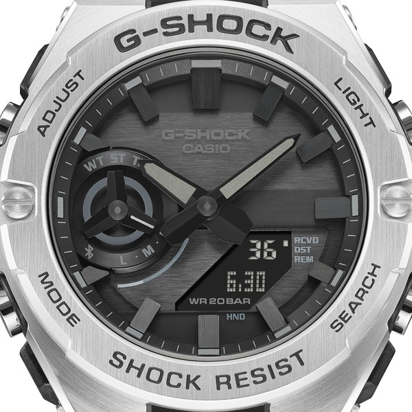G-SHOCK GST-B500D-1A1 G-STEEL タフソーラー スマホ連動 アナデジ