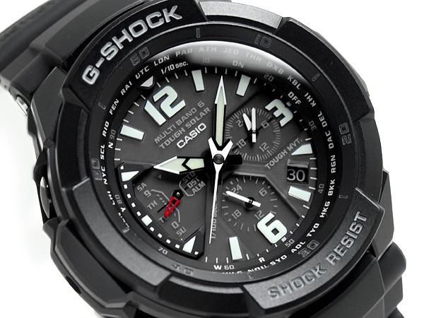 G-SHOCK Gショック ジーショック g-shock gショック SKY COCKPIT 電波ソーラー ブラック GW-3000BB-1A 腕時計  G-SHOCK Gショック