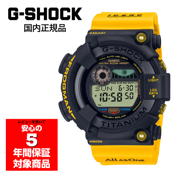 G-SHOCK GW-8200K-9JR 腕時計 アラーム メンズ イルクジ フロッグマン ソーラー  カシオ 国内正規品