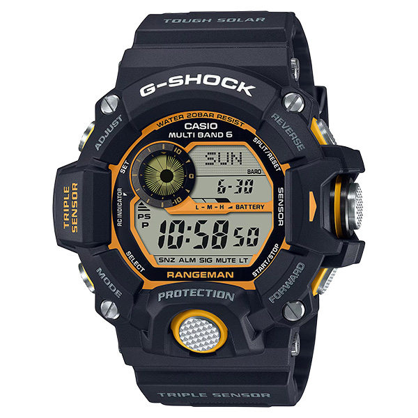 G-SHOCK GW-9400Y-1 RANGEMAN 腕時計 電波ソーラー メンズ デジタル