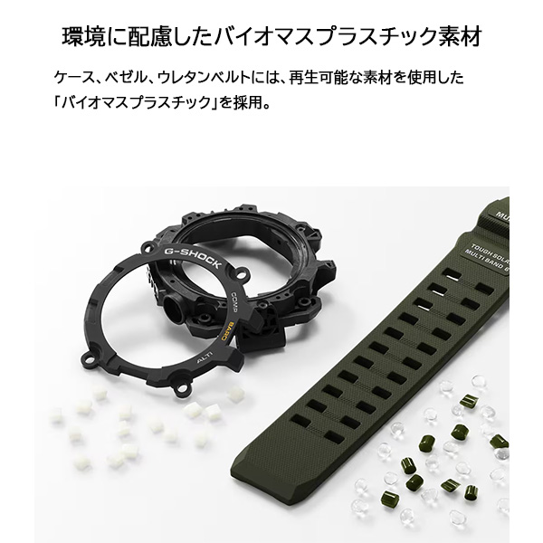 G-SHOCK GW-9500 MUDMAN 電波ソーラー 腕時計 メンズ デジタル ブラック レッド カーキグリーン カシオ ジーショック マッドマン 逆輸入海外モデルの画像