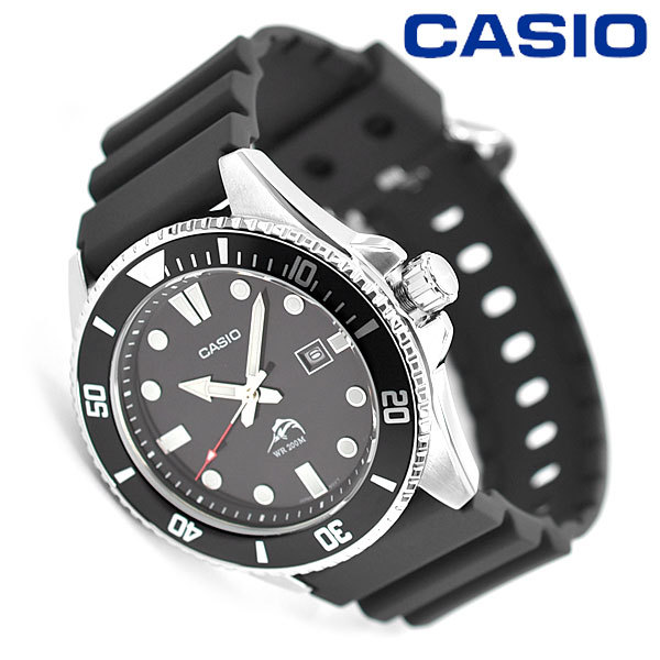 CASIO MDV-106-1AV ダイバーウォッチ DURO メンズ 腕時計 ブラック