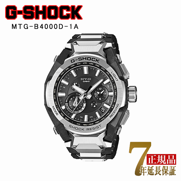 G-SHOCK �����Y �r���v �R���|�W�b�g�o���h �^�t�\�[���[ �X�}�z�A�� ���j�A�i���O �������f�� �u���b�N×�V���o�[ MTG-B4000D-1AJF