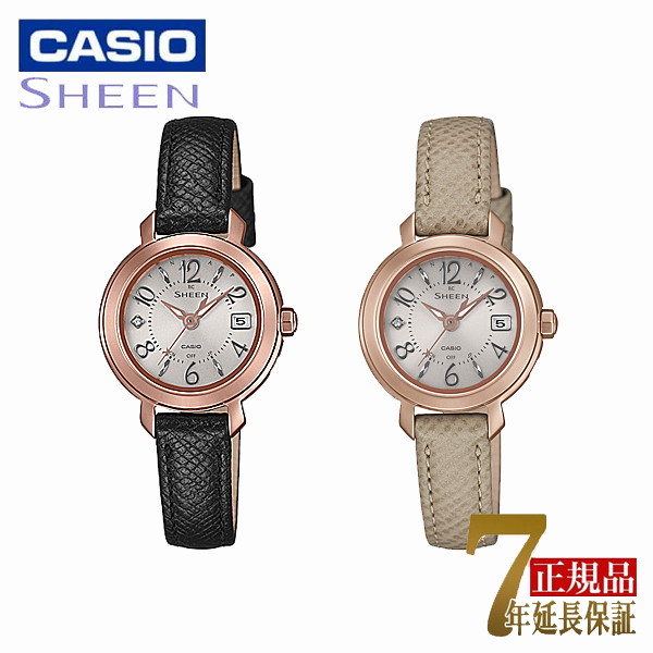 CASIO SHEEN ���f�B�[�X �r���v �^�t�\�[���[ �{�v�o���h �A�i���O �������f�� SHW-5300CGL-7AJF SHW-5300PGL-7AJF