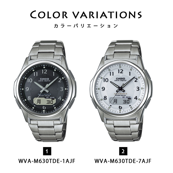 CASIO（カシオ） 腕時計 メンズ 電波ソーラー wave ceptor WVA-M630TDE