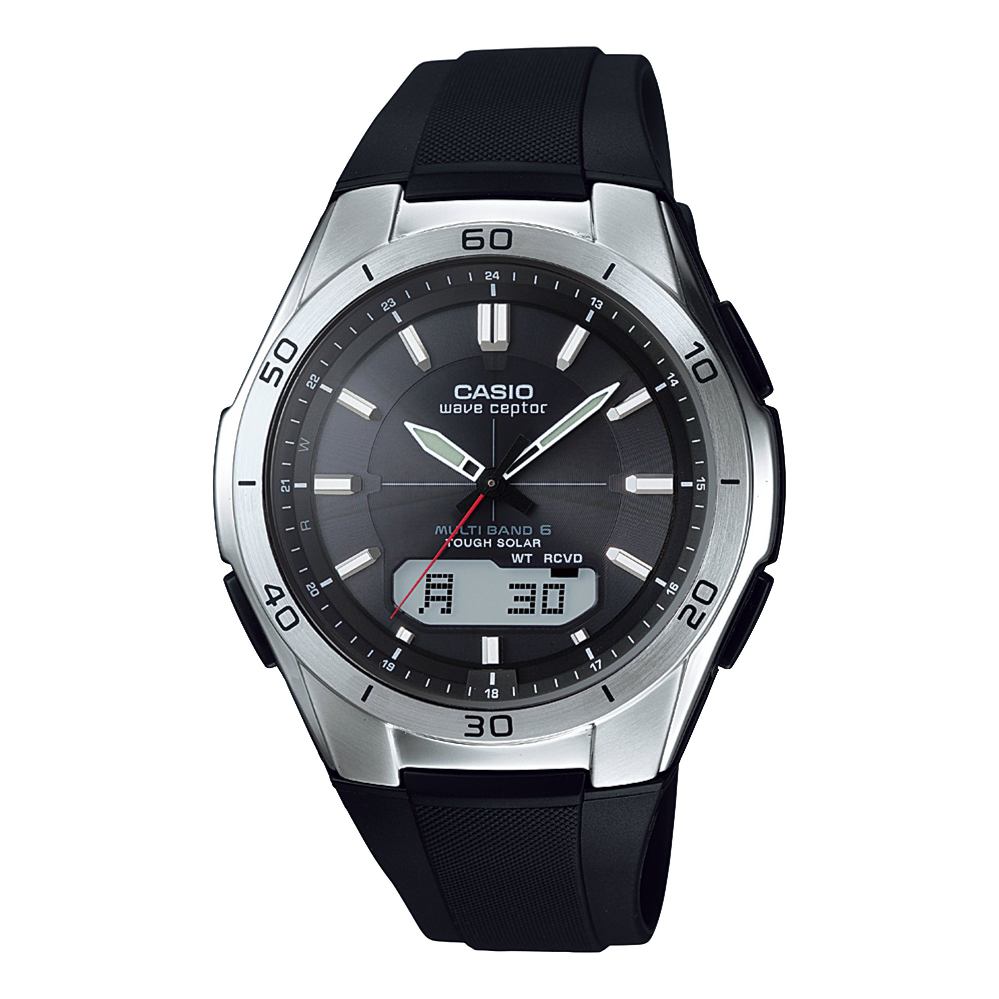 WVA-M640-1AJF �J�V�I CASIO WAVE CEPTOR �E�F�[�u�Z�v�^�[ �A�i���O �d�g�\�[���[ �r���v  WVA-M640-1AJF �������K�i