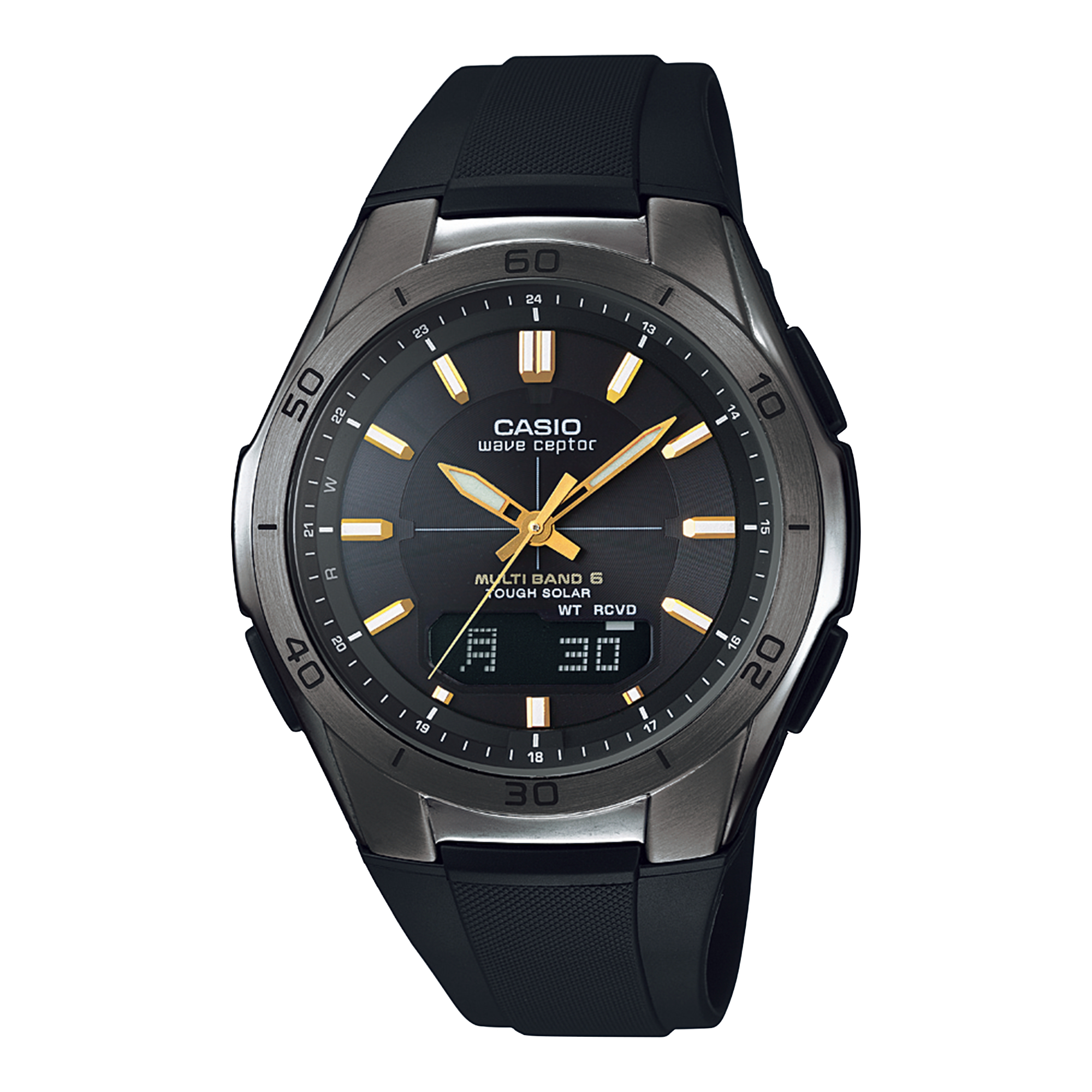 WVA-M640B-1A2JF �J�V�I CASIO WAVE CEPTOR �E�F�[�u�Z�v�^�[ �A�i�f�W �d�g�\�[���[ �r���v  WVA-M640B-1A2JF �������K�i