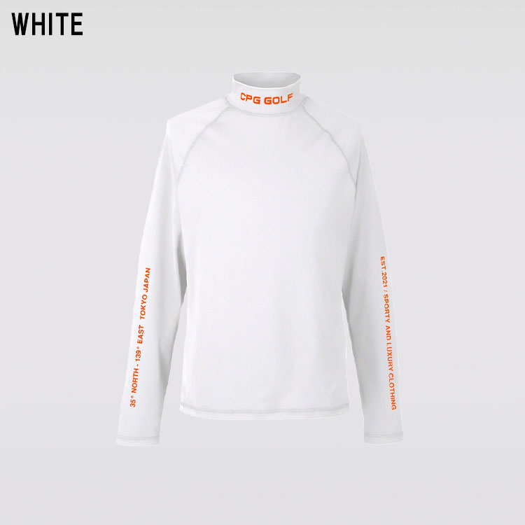 CPG GOLF CPG GOLF RAGLAN MOCK NECK LS ラグラン モックネックシャツ