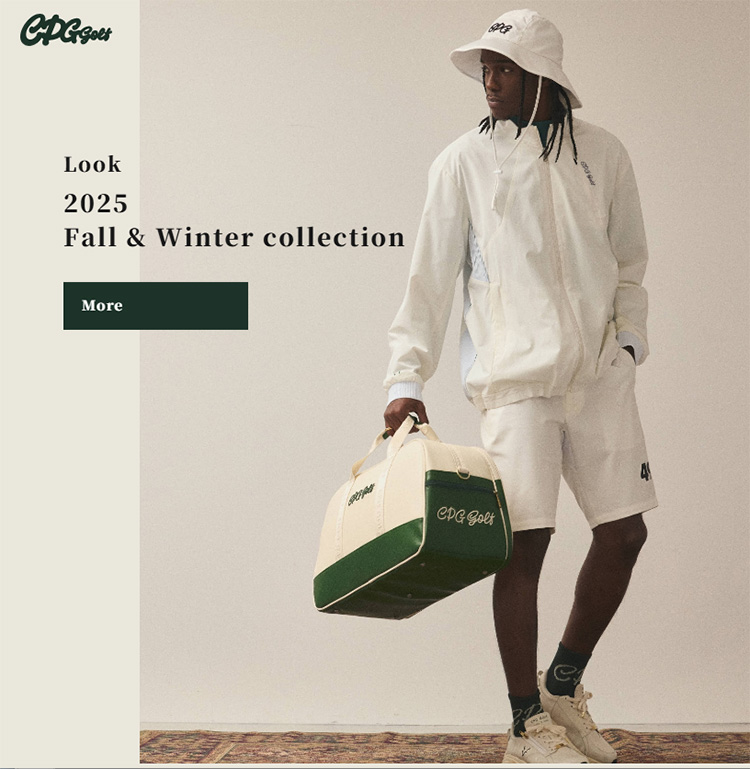 CPG GOLF レオフィール ハーフジップブルゾン メンズ 2025秋冬 ゴルフ