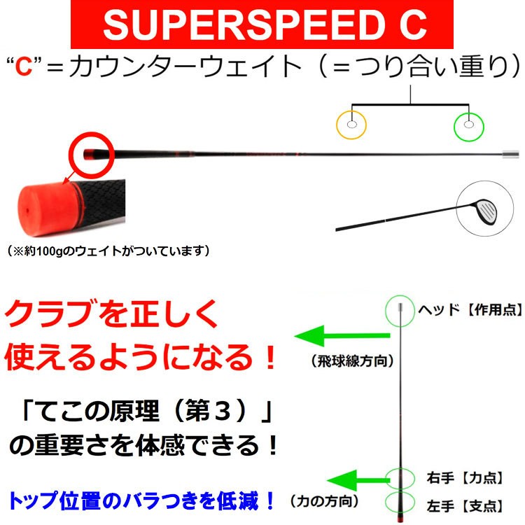 期間限定】 日本正規品 スーパースピードゴルフC カウンターバランス
