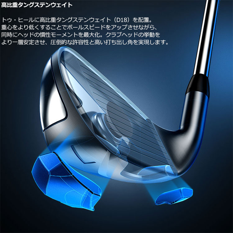 良品】タイトリスト T400 2022 メンズアイアンセット 6本 カーボン