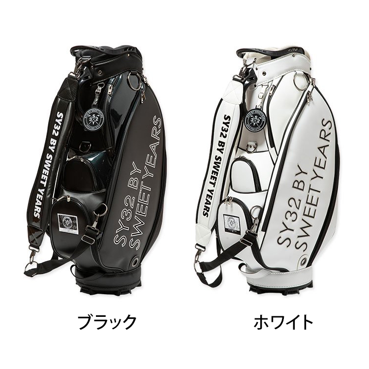 SY32 By SWEET YEARS GOLF SYG ロゴ キャディバッグ 9.5型 SYG-2250 19sbn ゴルフ用バッグ 