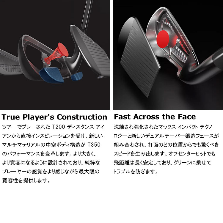 Titleist (期間限定) タイトリスト 2023モデル T350 アイアン 6