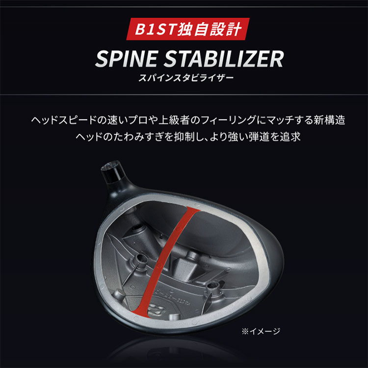 BRIDGESTONE - 新品　B1ドライバー 9.5度 　ブリヂストンゴルフ　ヘッドと付属品 2023年モデル】【B シリーズ】 B1ST DRIVER ［VENTUS BS6