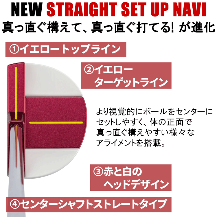kasco（キャスコ） 【期間限定】 ゴルフ Red9/9 デルタフェース パター