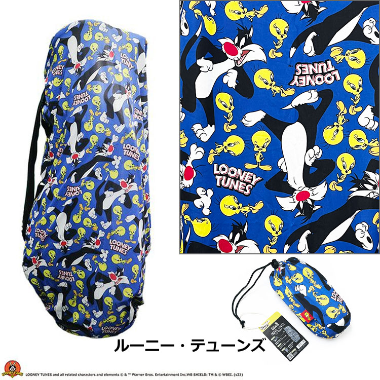 【新品未使用】ゴルフ トラベルカバー キャディバッグ ワーナーキャラクター Disney 【即納】【送料無料】キャラクター ゴルフ トラベル