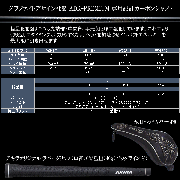 アキラプロダクツ（AKIRA） (期間限定)(送料無料) ADR プレミアム