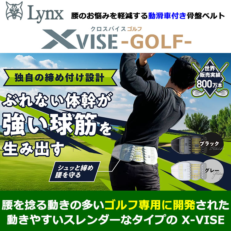 期間限定】【送料無料】 リンクス ゴルフ クロスバイス ゴルフ X-VISE 