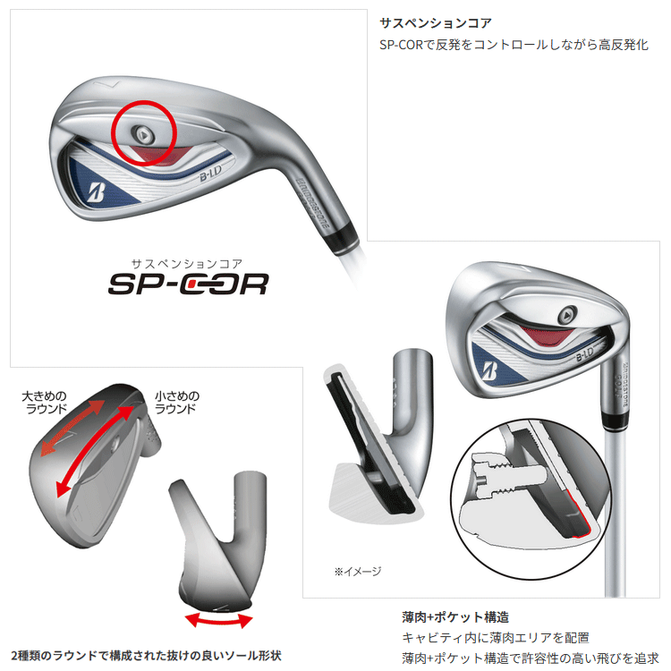 BRIDGESTONE GOLF (期間限定) ブリヂストン ゴルフ B-LD ビーレディ