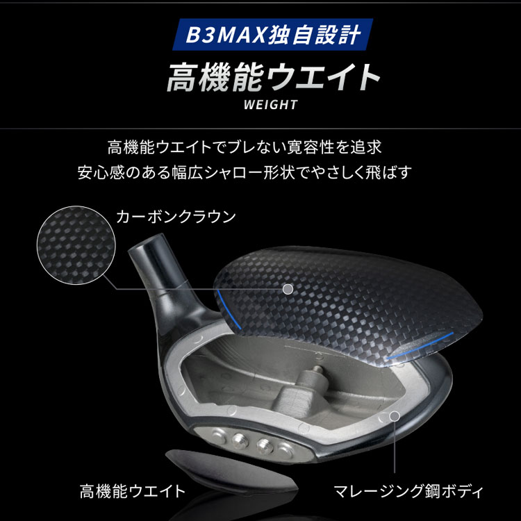 BRIDGESTONE GOLF (期間限定) ブリヂストン ゴルフ B3MAX HY