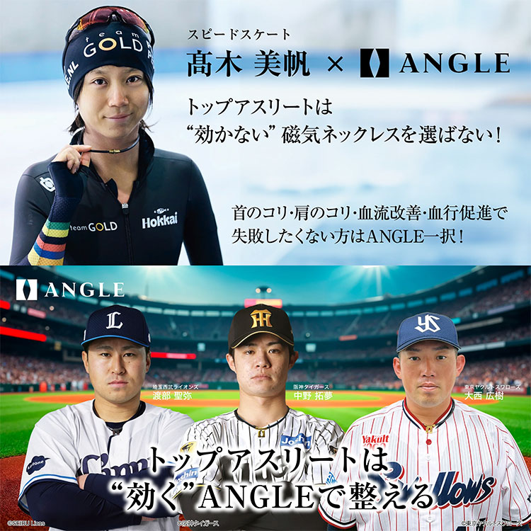 期間限定)(医療機器) アングル e.モデル 01 ネックレス ゴールド ANGLE