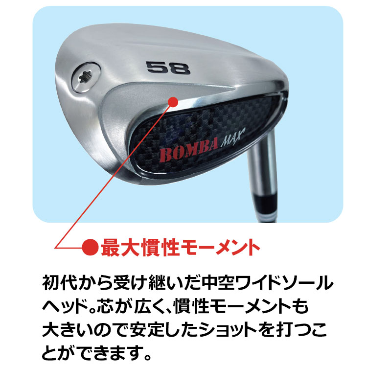 Lynx（リンクス） (期間限定) ゴルフ ボンバ マックス ウェッジ