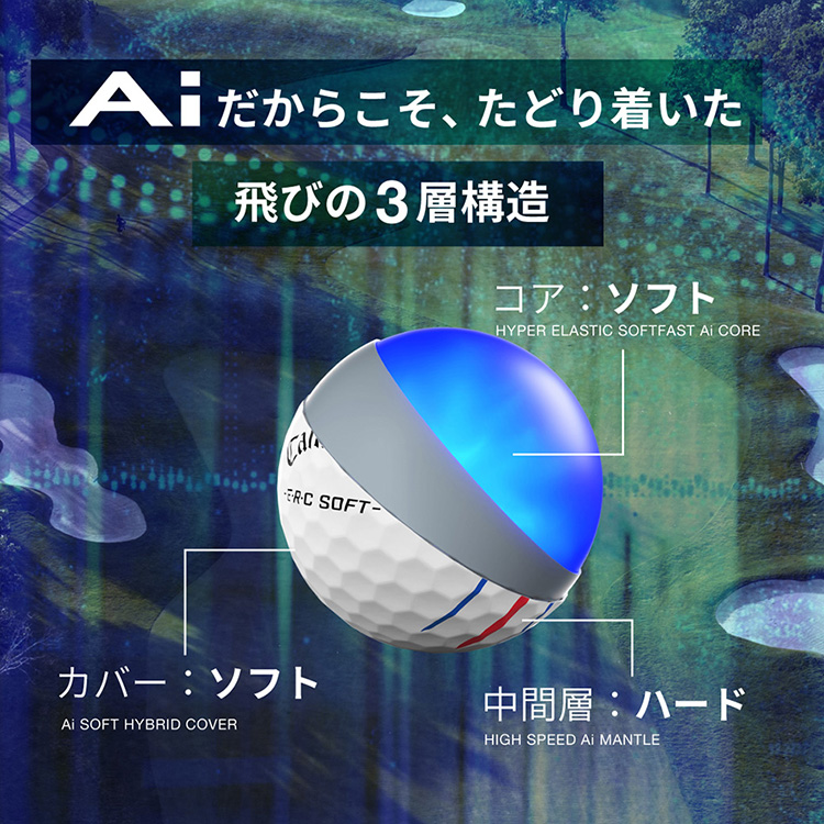 Callaway キャロウェイ 2025 ERC ソフト TRUVIS トゥルービス