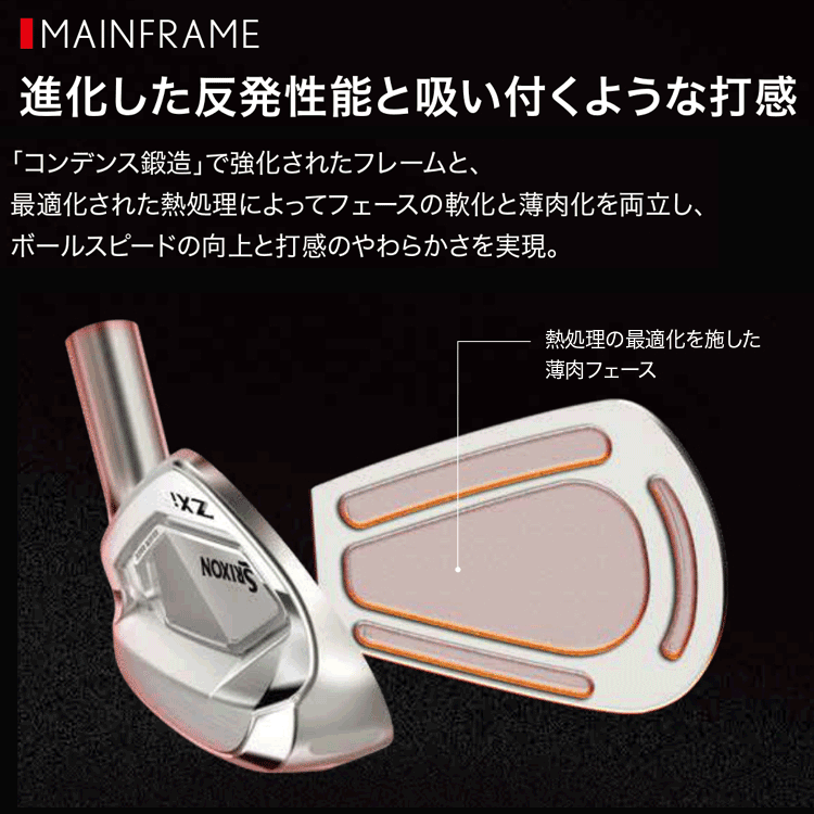 SRIXON zxi5 アイアン レフティ 6〜P SRIXON 【期間限定】 ダンロップ スリクソン ZXi5 アイアン レフティ 6