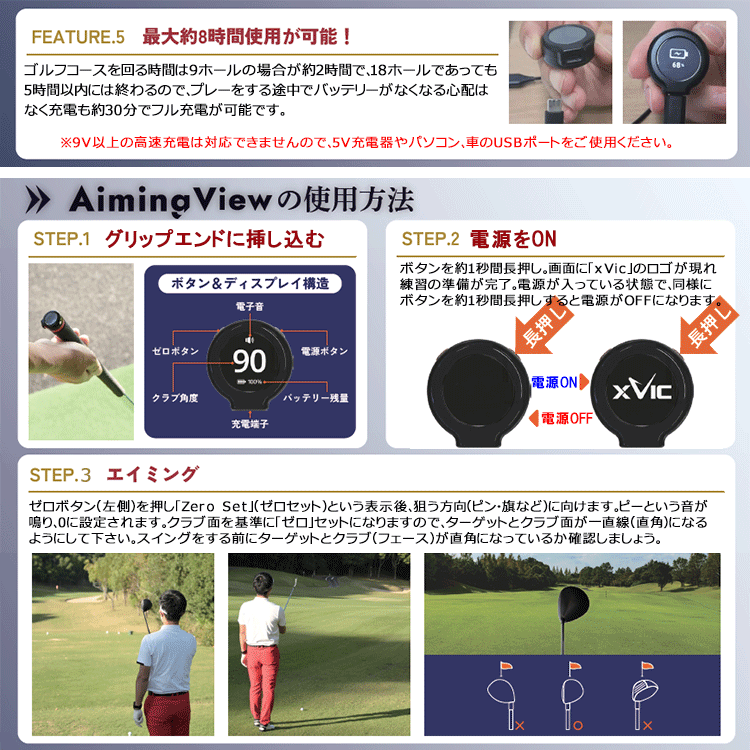 Lynx エイミングビュー XVIC AIMING VIEW エックスビック AI練習