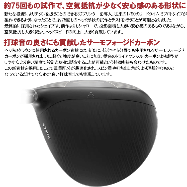 【SALE】キャロウェイ｜エリートロングドライブドライバー4.5度｜付属品付 Callaway キャロウェイ エリート ELYTE LD ロングドライブ 4.5
