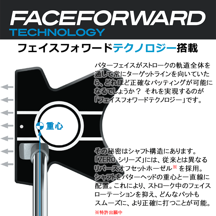 EVNROLL（イーブンロール） パター ZERO Z1 EVNROLL 日本正規品 2025