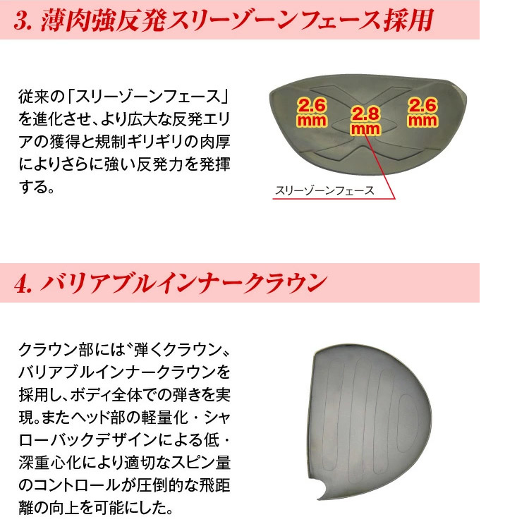 ワークスゴルフ マキシマックス ブラックシリーズ2 ドライバー ルール